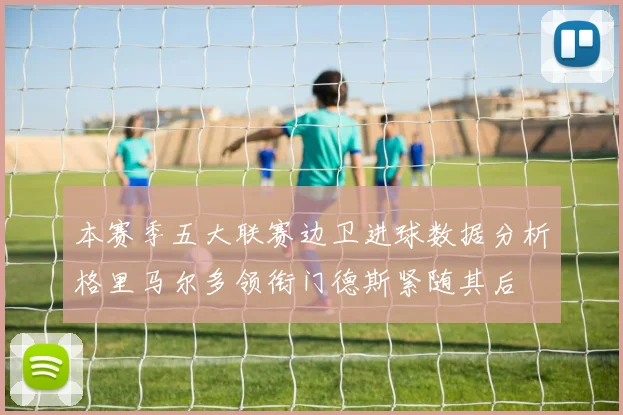 本赛季五大联赛边卫进球数据分析格里马尔多领衔门德斯紧随其后